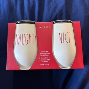 Rae Dunn wine glasses